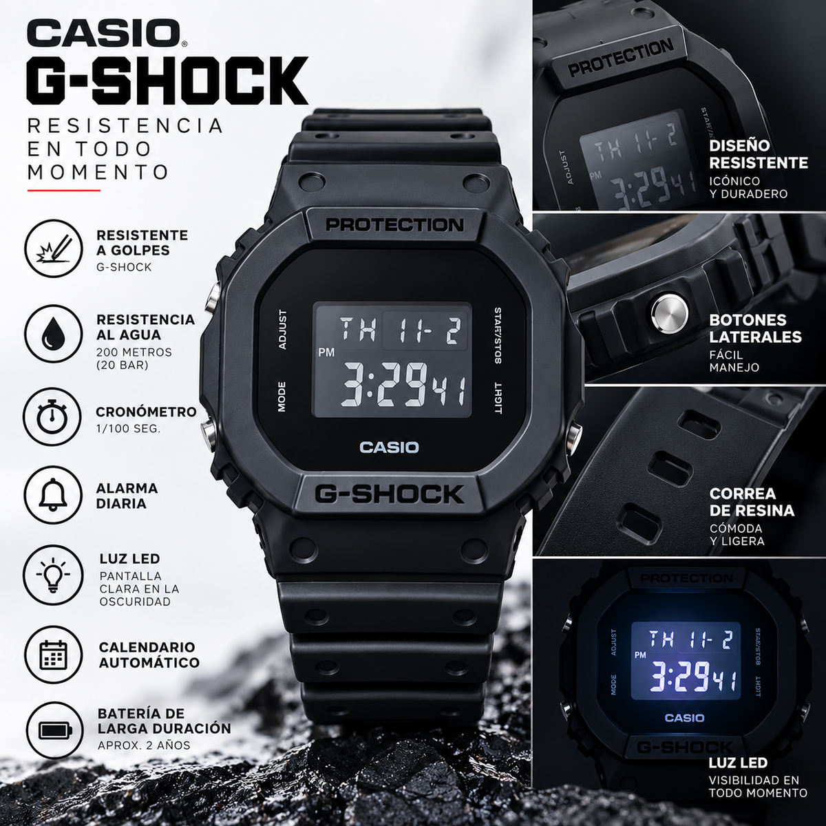Casio G-SHOCK DW-5600BB-1